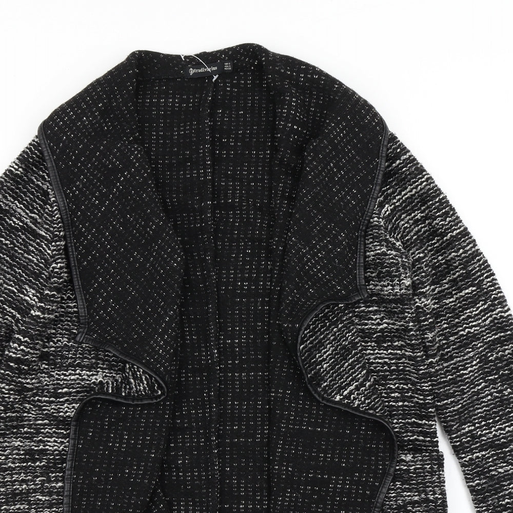 Womens UK Size S Stradivarius Black Jacket