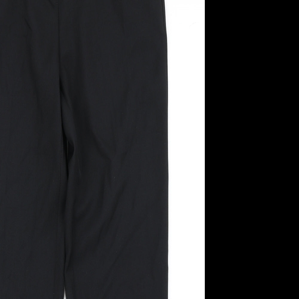 M&S Collection Womens Black   Dress Pants Trousers Size 12 L28 in