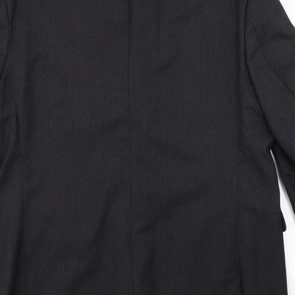 Mens UK Size 44 Preworn Regular Grey Suit Jacket