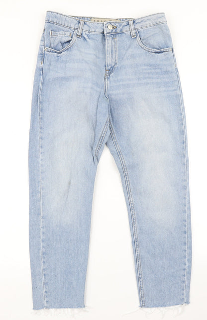 Denim Co Womens Blue  Denim Straight Jeans Size 10 L25 in