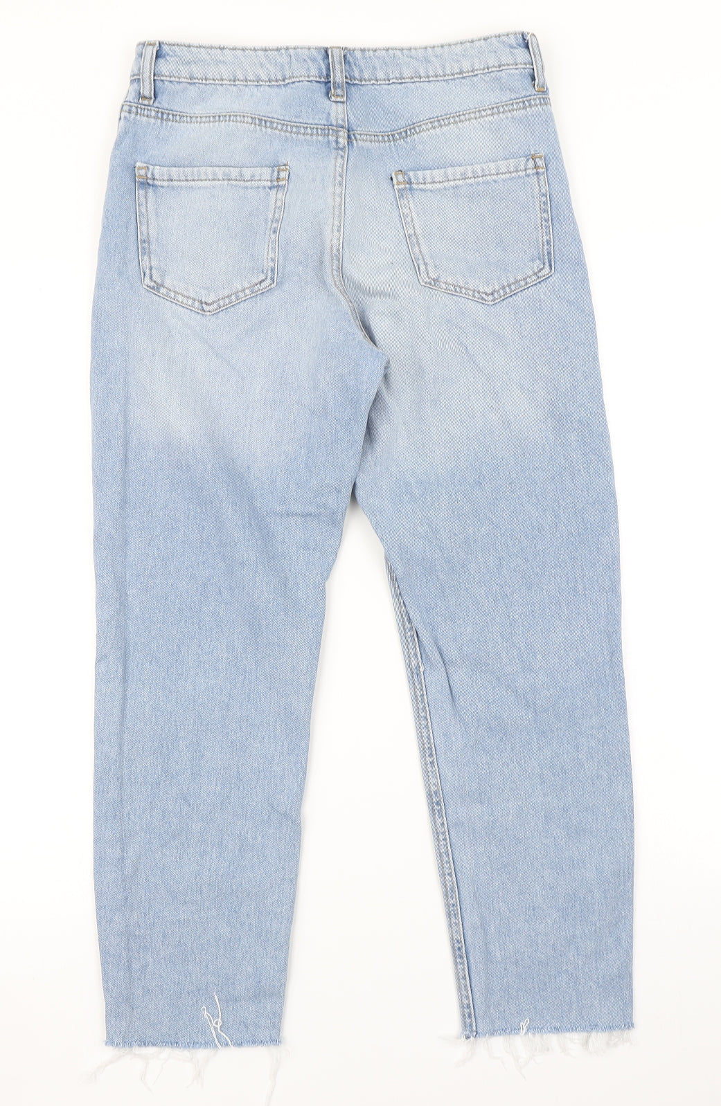 Denim Co Womens Blue  Denim Straight Jeans Size 10 L25 in