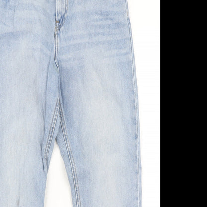 Denim Co Womens Blue  Denim Straight Jeans Size 10 L25 in