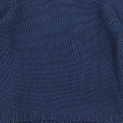 BC  Womens Blue  Knit Pullover Jumper Size 10