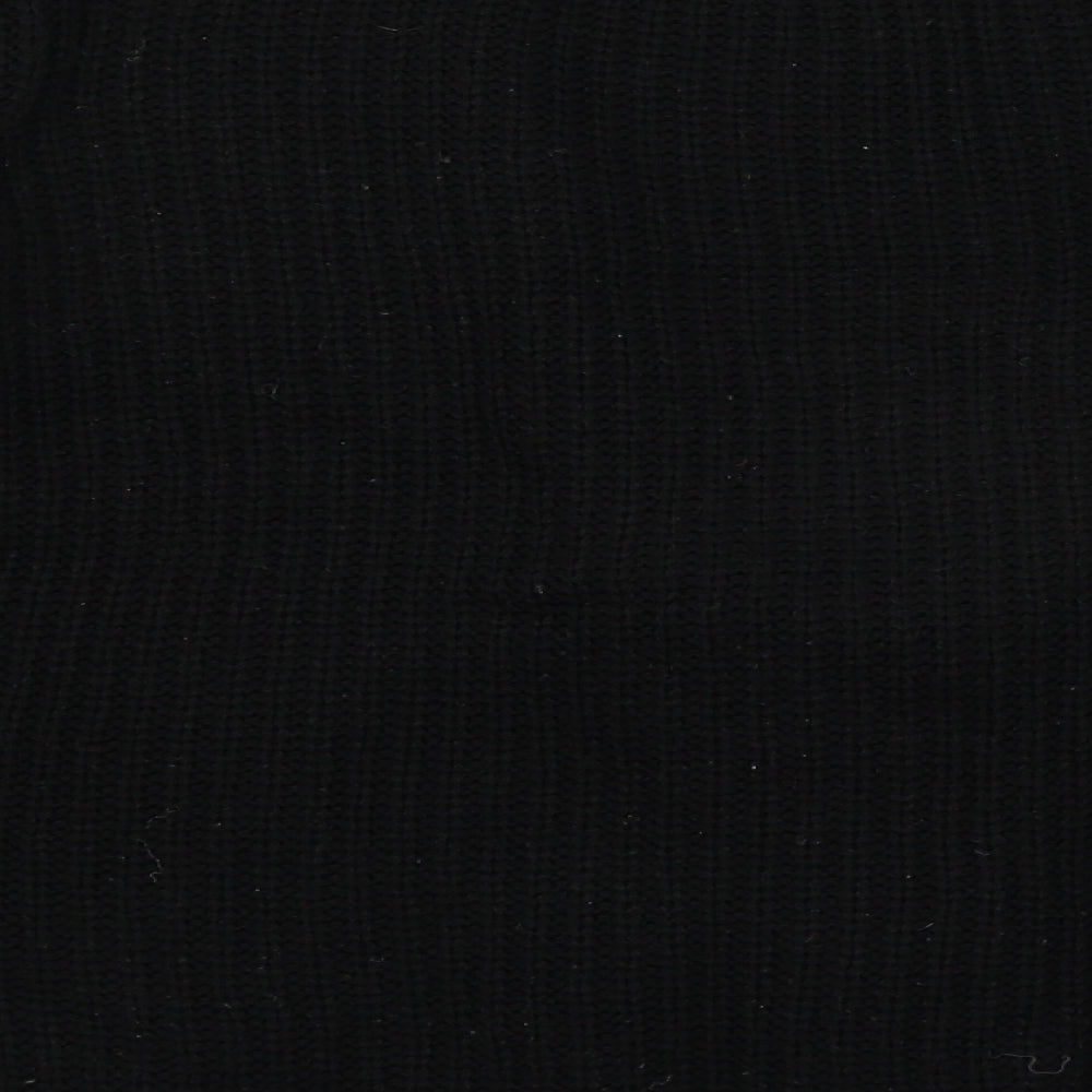 Primark Womens Black  Knit Pullover Jumper Size 14