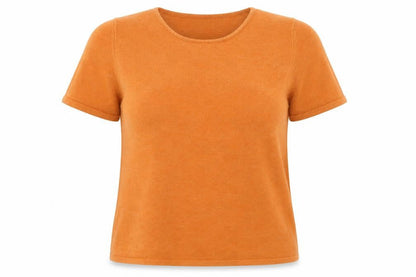 Womens UK Size 16 Soon Orange Pullover Jumper