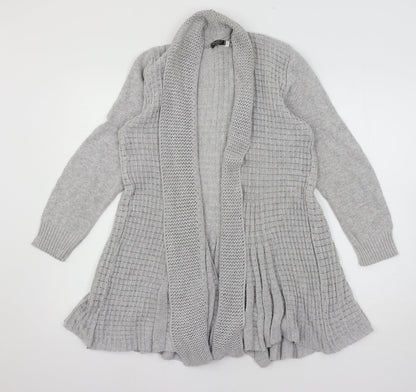 Womens UK Size M Remel Grey Cardigan Jumper