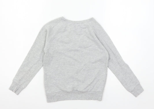 Cherokee Boys Grey  Jersey Pullover Sweatshirt Size 9-10 Years  - Umberella