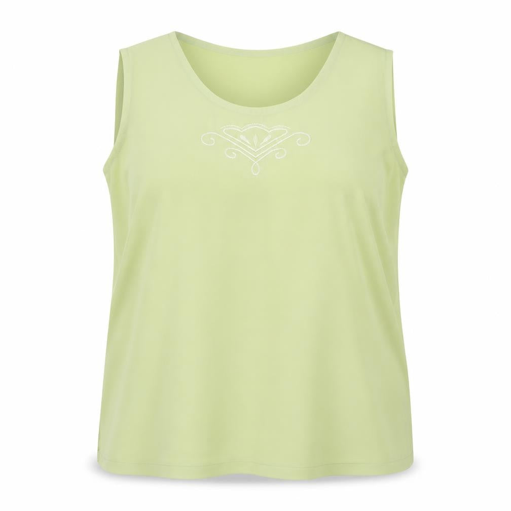 Womens UK Size 2XL Michael Gold Green Basic Blouse