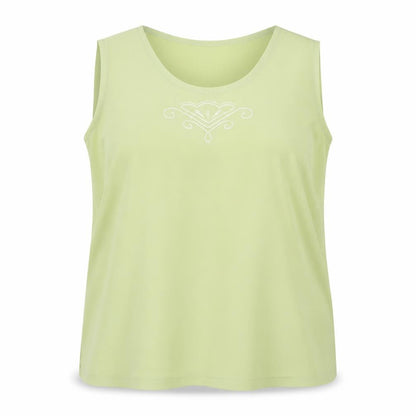Womens UK Size 2XL Michael Gold Green Basic Blouse