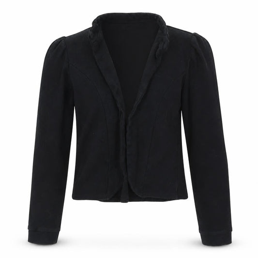Casual Clothing Girls Black  Jersey Jacket  Size L