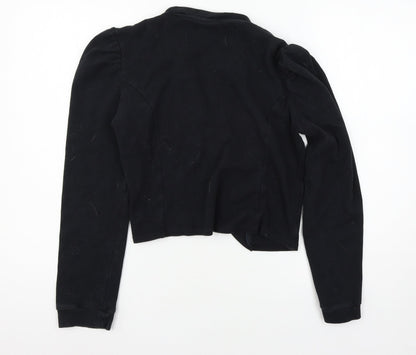 Casual Clothing Girls Black  Jersey Jacket  Size L