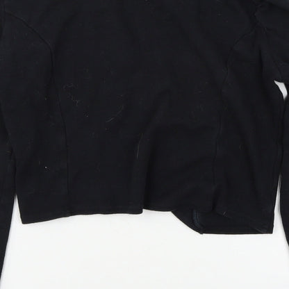 Casual Clothing Girls Black  Jersey Jacket  Size L