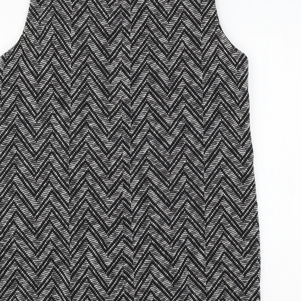 George Womens Black Striped  Jacket  Size 16