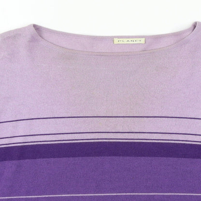 Womens UK Size L Planet Purple Pullover Jumper