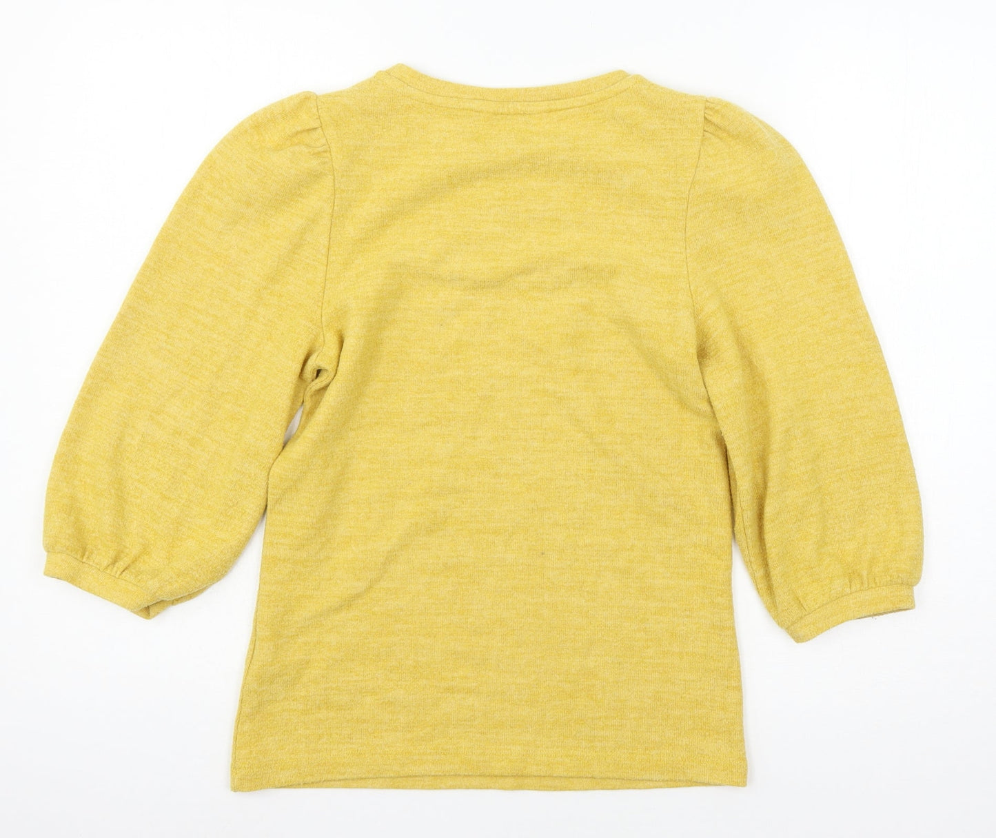 Womens UK Size 6 NEXT Yellow Pullover Jumper