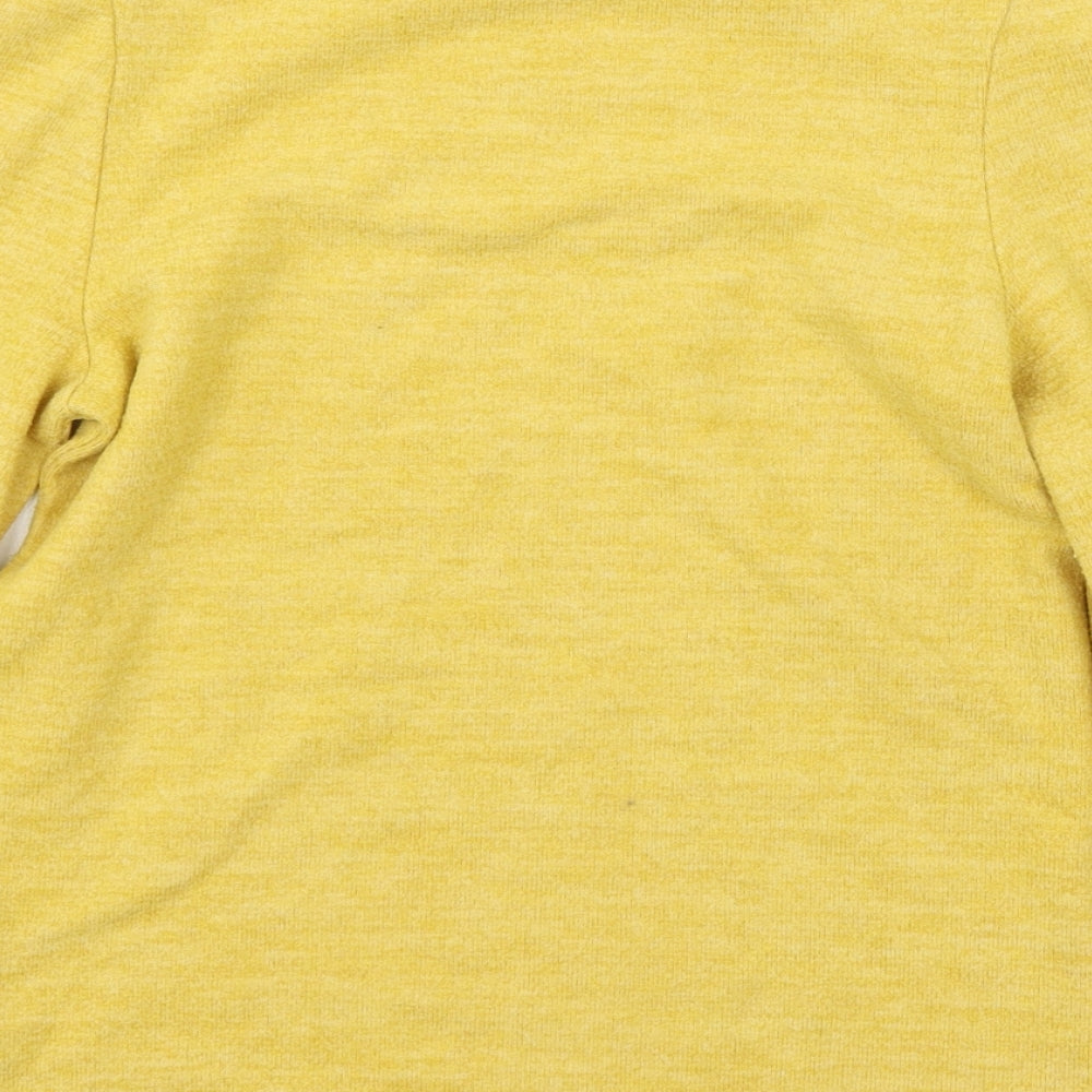 Womens UK Size 6 NEXT Yellow Pullover Jumper