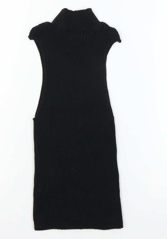Primark Womens Black  Knit Basic Tank Size 6