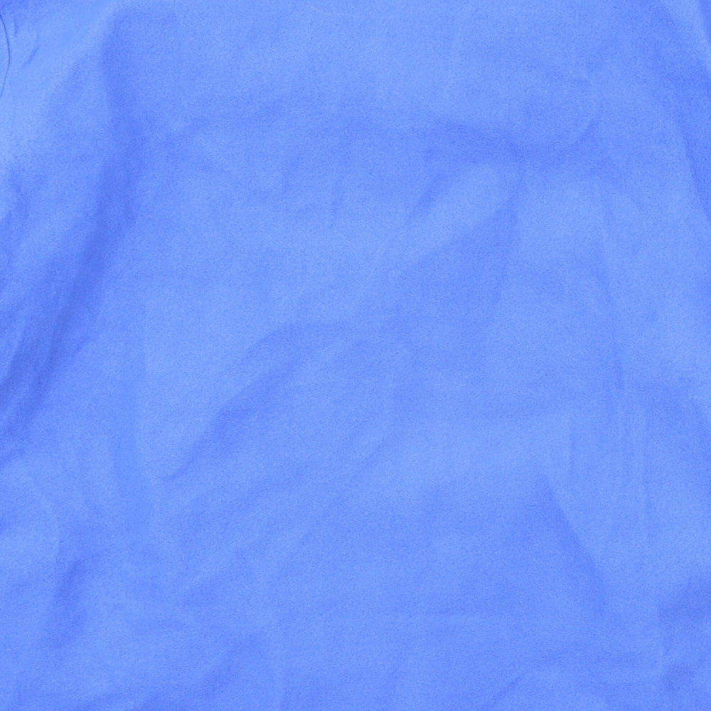 Womens UK Size 20 Anne De Lancay Blue Pea Coat