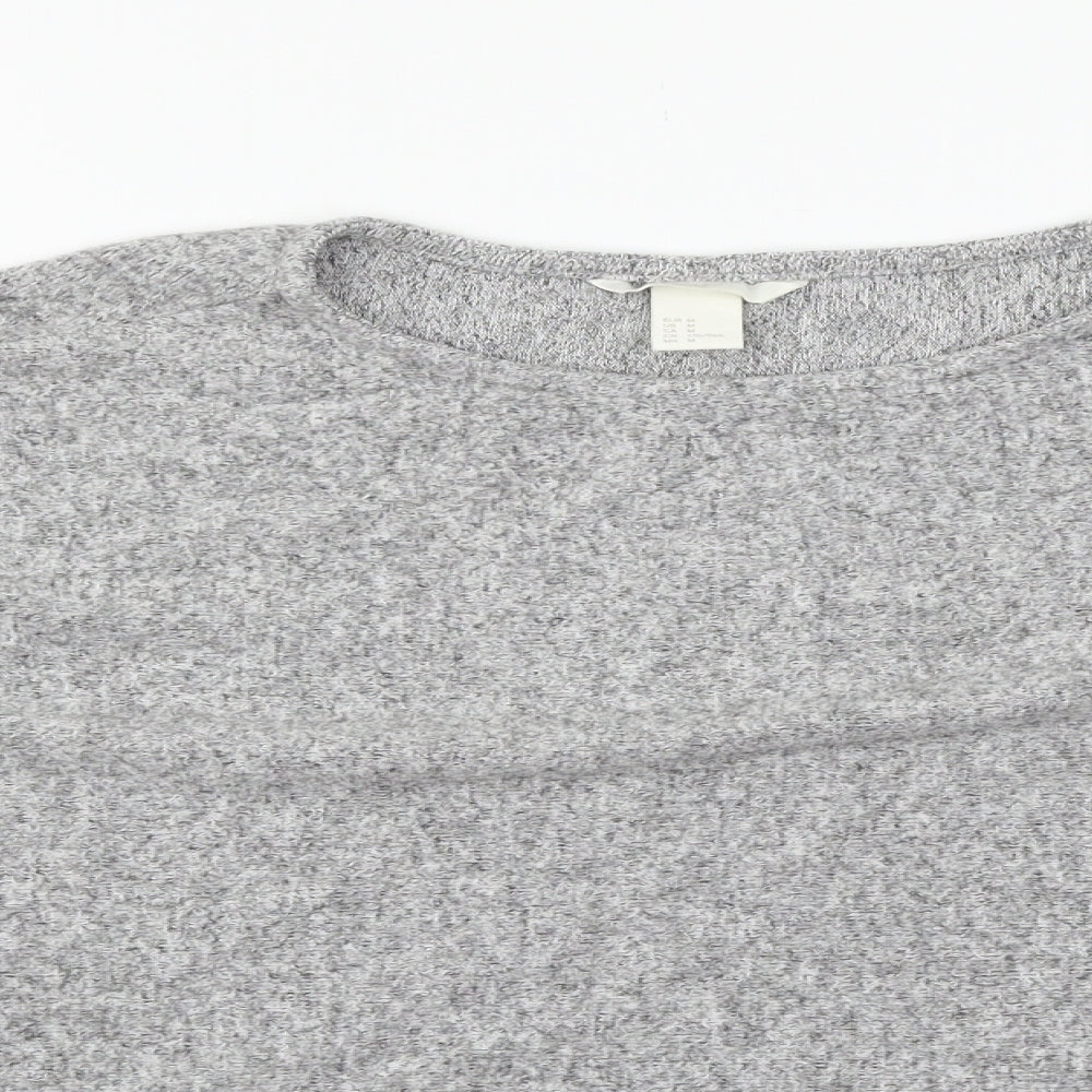 Womens UK Size M H&M Grey Pullover Jumper