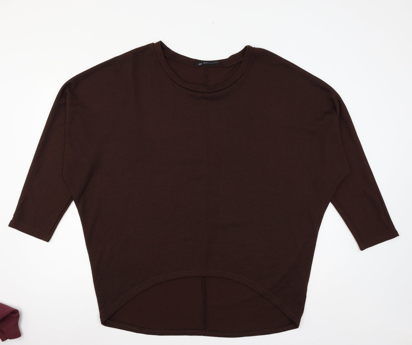 Zanza Womens Brown  Knit Pullover Jumper Size XL