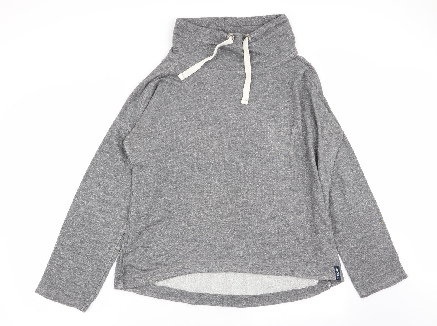 Womens UK Size 14 Cherokee Grey Pullover Jumper