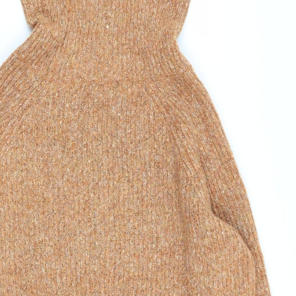 Womens UK Size L Matalan Yellow Pullover Jumper