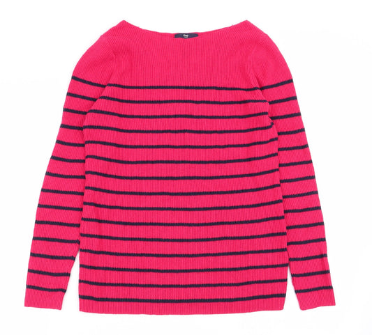 Gap Womens Multicoloured Striped  Pullover Jumper Size S