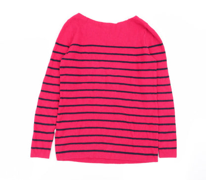 Gap Womens Multicoloured Striped  Pullover Jumper Size S