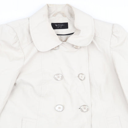 Womens UK Size 14 BHS Beige Jacket