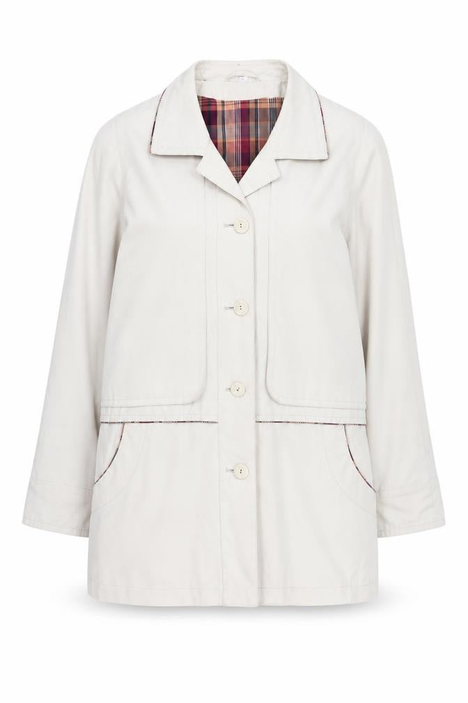 Womens UK Size 12 compliments Beige Overcoat