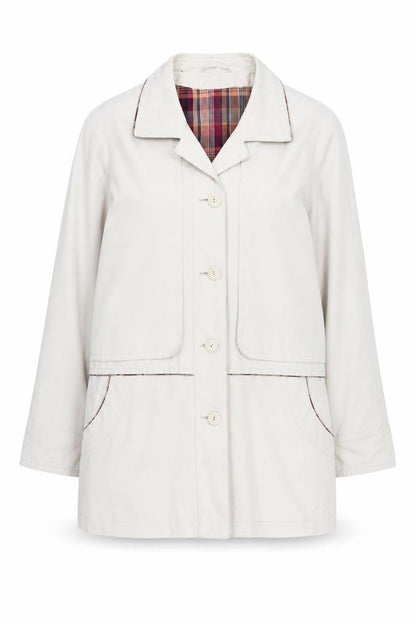 Womens UK Size 12 compliments Beige Overcoat