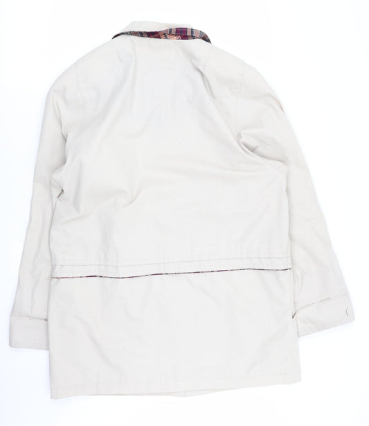 Womens UK Size 12 compliments Beige Overcoat