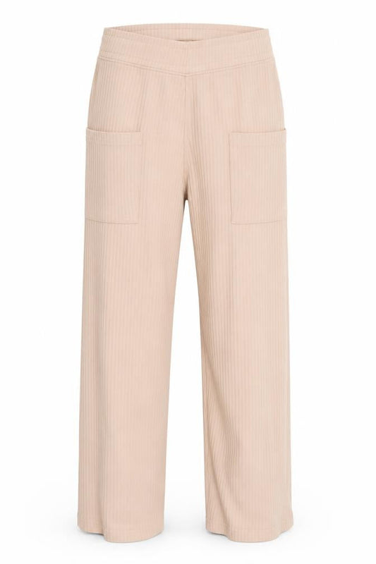 Womens UK Size 8 Missguided Regular Fit  Beige Trousers