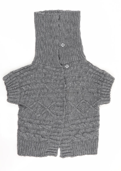 Womens UK Size M NEXT Grey Cardigan Jumper