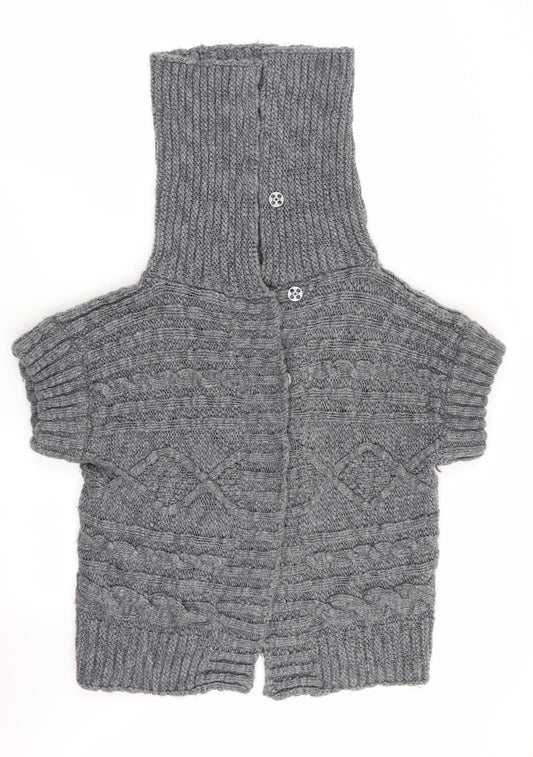 Womens UK Size M NEXT Grey Cardigan Jumper