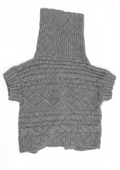 Womens UK Size M NEXT Grey Cardigan Jumper