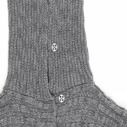 Womens UK Size M NEXT Grey Cardigan Jumper
