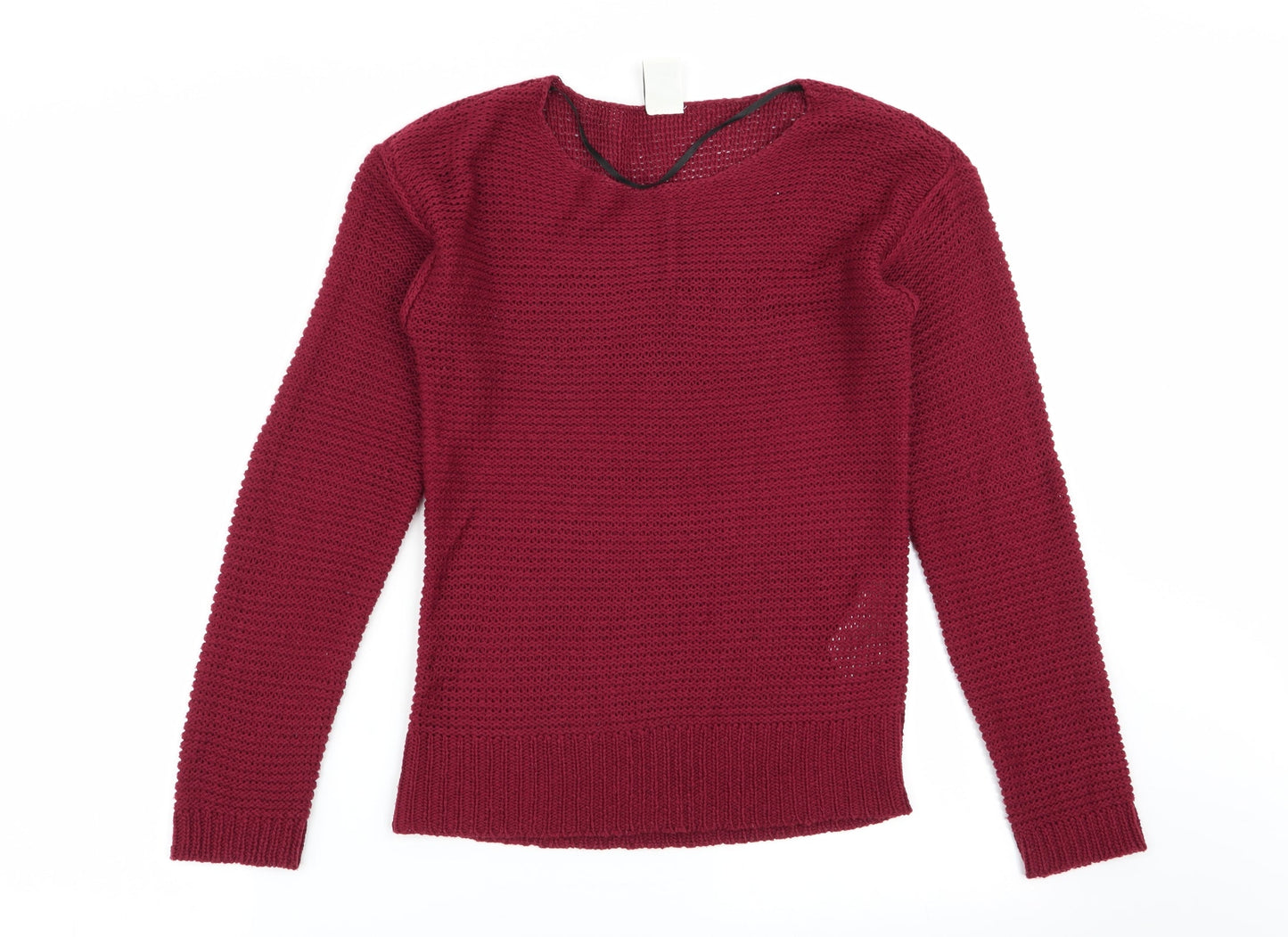 Womens UK Size S VERO MODA Red Pullover Jumper