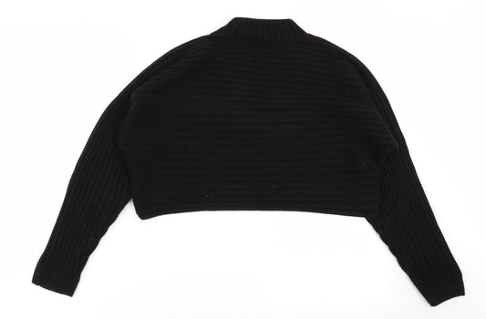 Primark Girls Black   Pullover Jumper Size 14-15 Years