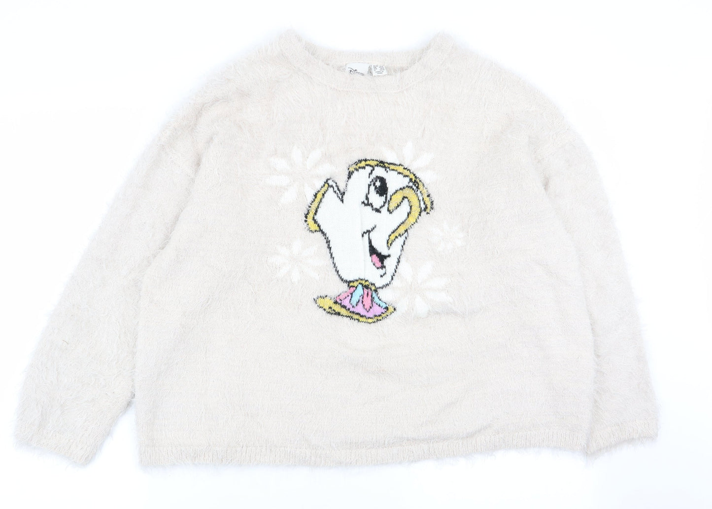 Primark Womens Beige   Pullover Jumper Size 14