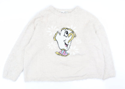 Primark Womens Beige   Pullover Jumper Size 14