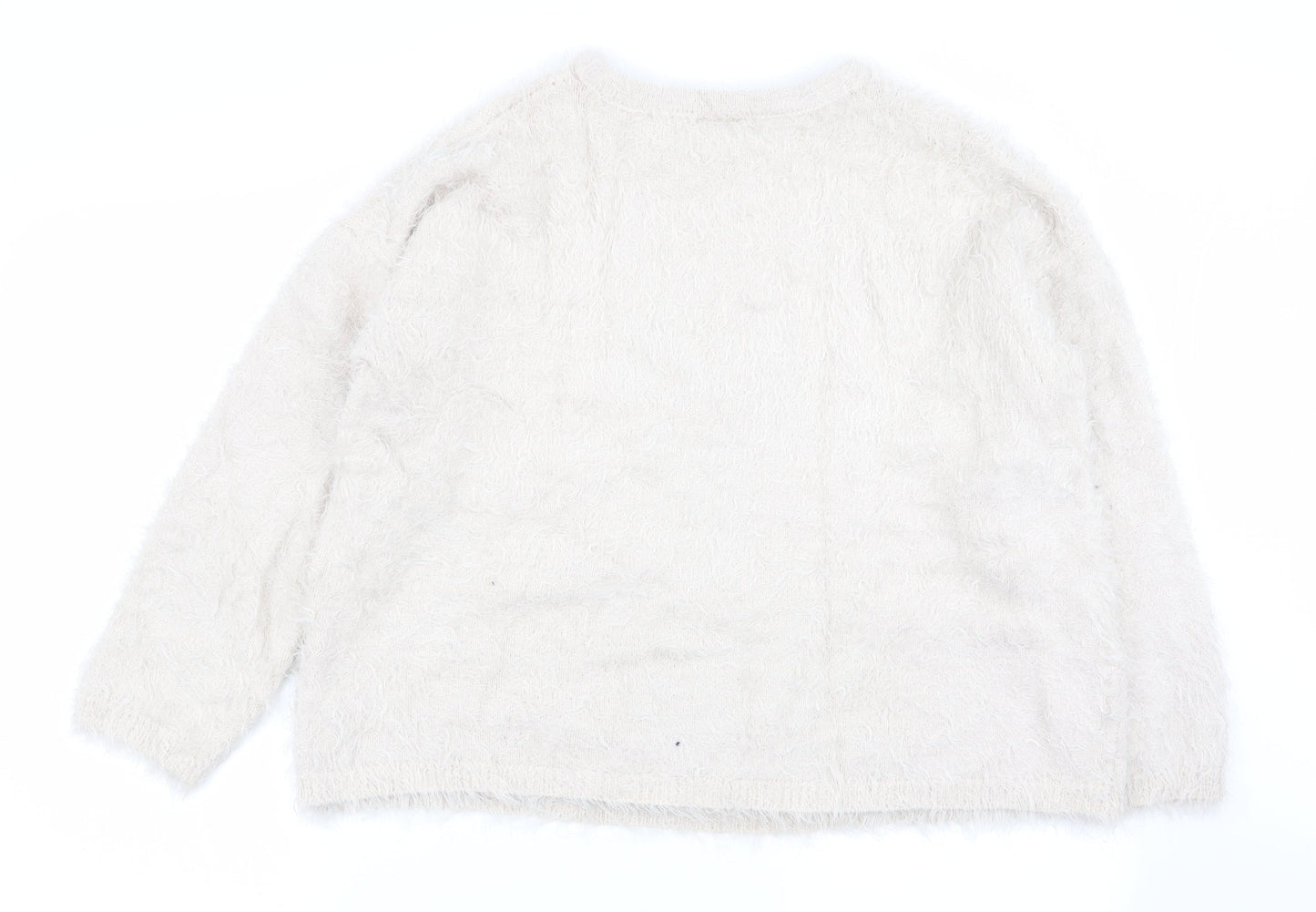 Primark Womens Beige   Pullover Jumper Size 14