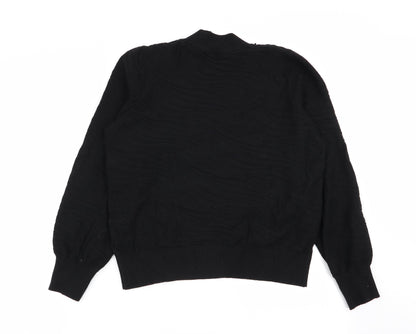 Womens UK Size 12 NEXT Black Pullover Jumper