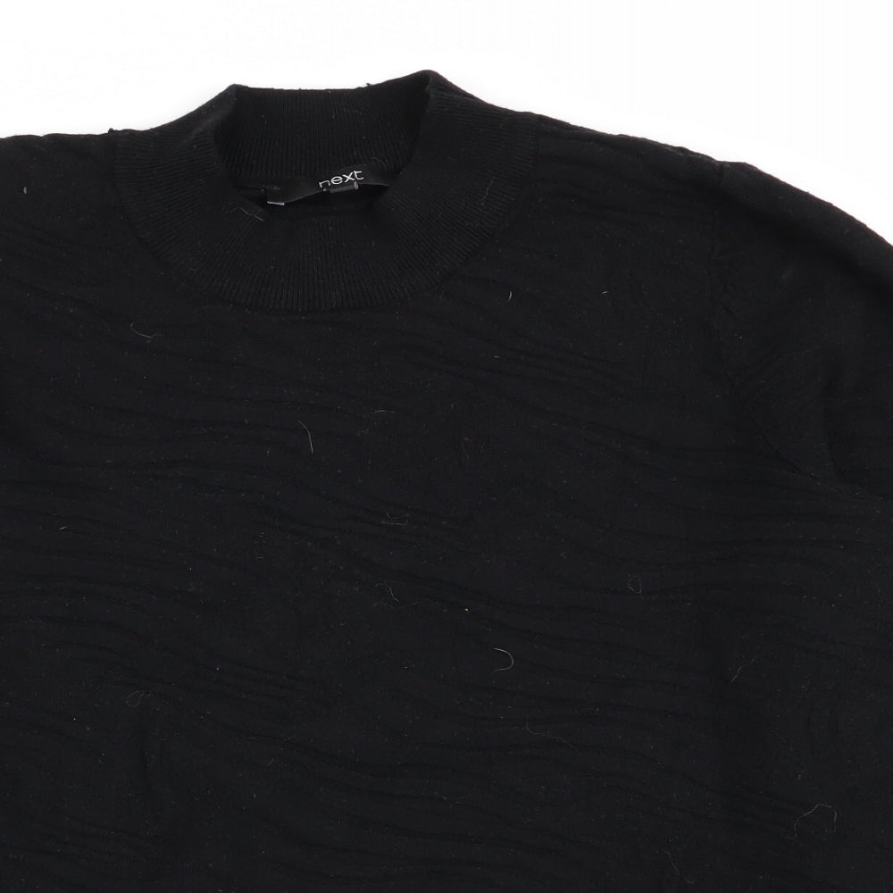 Womens UK Size 12 NEXT Black Pullover Jumper