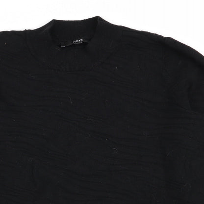 Womens UK Size 12 NEXT Black Pullover Jumper