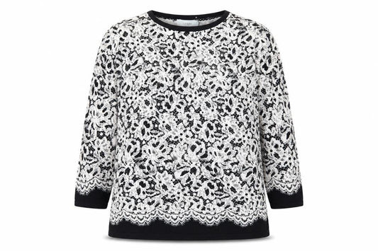 Coast Womens Multicoloured Floral  Pullover Jumper Size M