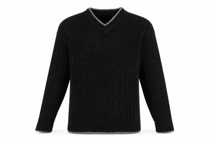 Cedarwood State Mens Black Pullover Jumper Size M
