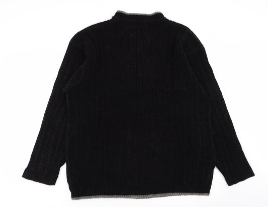 Cedar Wood State Mens Black   Pullover Jumper Size M