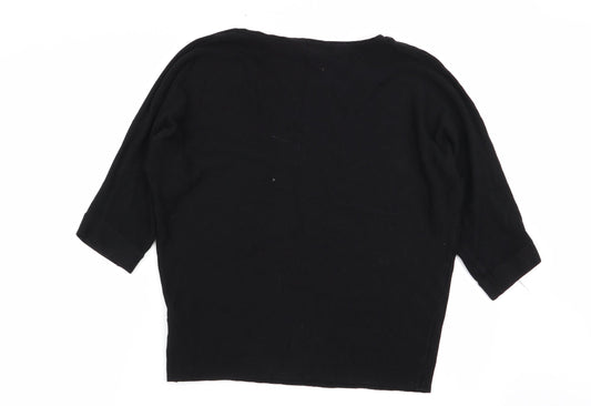 Debenhams Womens Black   Pullover Jumper Size M