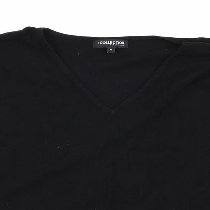 Womens UK Size M Debenhams Black Pullover Jumper